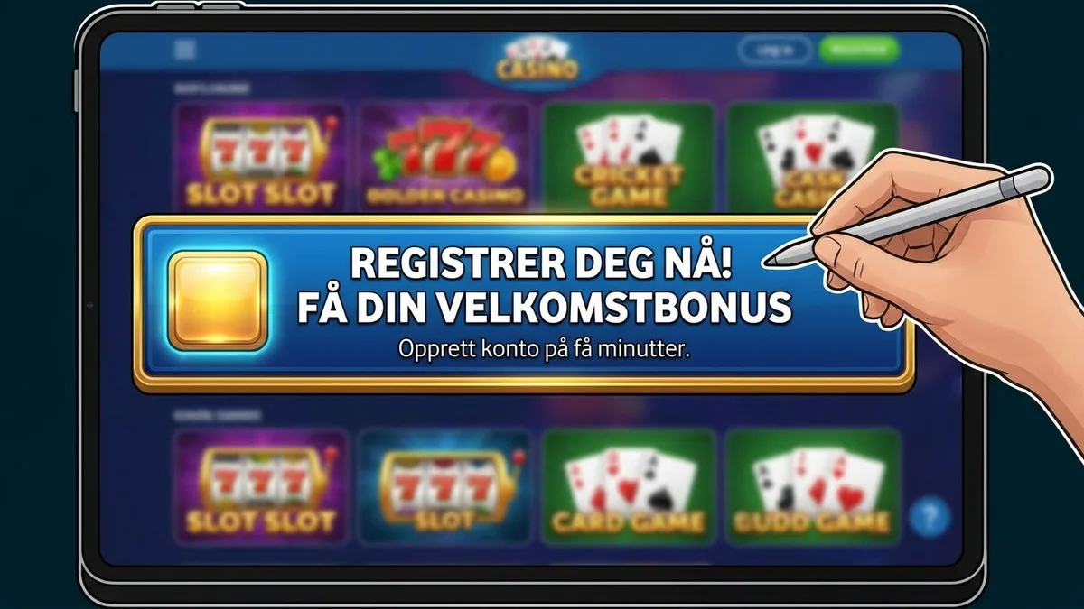Registrering med bonus